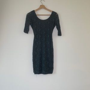 Green Dress from Windsor. Lace. Body Con